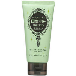 日本 诗留美屋（Rosette）海泥洗面奶毛孔洁净 120g 绿色款