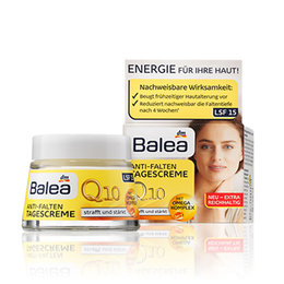 德国 芭乐雅（Balea）Q10胶原蛋白皮肤抗皱日霜 防晒SPF30 50ml