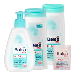 德国 芭乐雅（Balea）PH5.5敏感皮肤洗护套装 4件套（洗发水/沐浴露/洁面皂/洗手液）