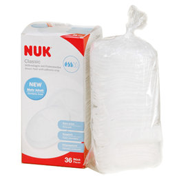 德国 NUK 经典款母乳垫 36枚