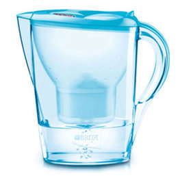 [破损] 德国 碧然德（Brita）Marella系列滤水壶1壶1芯 2.4L 浅蓝色