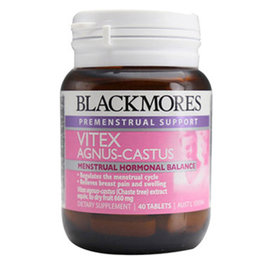 [破损] 澳洲 澳佳宝（Blackmores）圣洁莓 40粒 · 延缓衰老、调节内分泌、缓解痛经