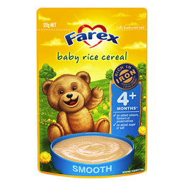 澳洲 Farex  婴儿有机高铁原味米粉4+  125g