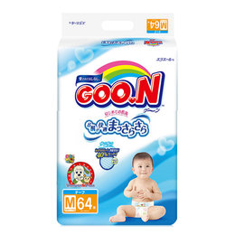 日本 大王（GOO.N）维E系列 纸尿裤 M64（6-11kg）
