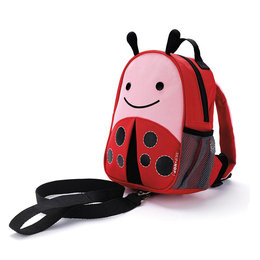 美国 Skip Hop 动物园系列儿童防走失背包  瓢虫(展示样品，表面有灰尘)