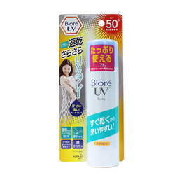 日本 花王（Biore） 碧柔身体脸部防晒霜spf50 防晒喷雾 女 75g