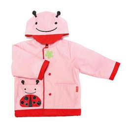 美国 Skip Hop 动物园系列儿童保暖雨衣-瓢虫（5-6岁）