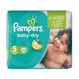 [破损] 德国 帮宝适（Pampers）超薄干爽纸尿裤 11-25kg 26片