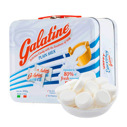 意大利 佳乐锭（galatine）儿童牛奶片 原味 礼盒装 300g 带中文标