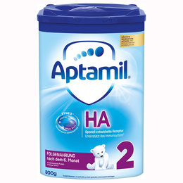 [破损] 德国 爱他美（Aptamil）HA免敏奶粉2段（新包装） 800g