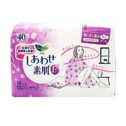 日本 花王（Kao）乐而雅F系列绵柔透气卫生巾 18片25cm 日用