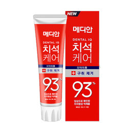 韩国 麦迪安（MEDIAN）93%牙膏 去除口臭（红色）120g/支