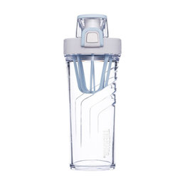 日本 膳魔师(Thermos)成人夏季tritan系列摇摇杯 灰蓝色 500ml  带中文标签