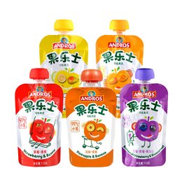 法国 果乐士 可吸果泥混合口味 15袋x90g
