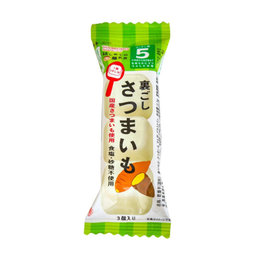 日本 和光堂（wakodo）宝宝辅食蔬菜营养 红薯泥块 2.3g 带中文标签