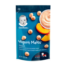 美国 嘉宝（Gerber）酸奶溶豆黄桃味 28g