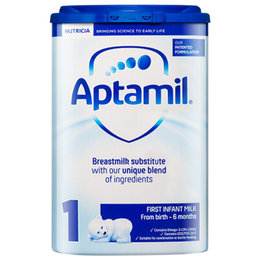 [破损] 英国 爱他美（Aptamil）婴幼儿奶粉 1段 800g 适合0-6个月