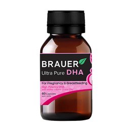 澳洲 蓓澳儿（Brauer）超纯孕妇DHA胶囊 60粒