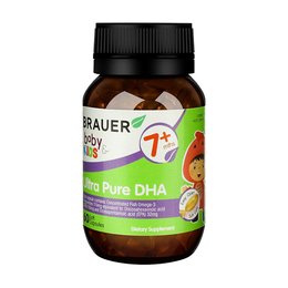 澳洲 蓓澳儿（Brauer）儿童高纯度DHA软胶囊 60粒