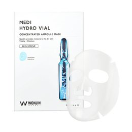 韩国 原辰（WONJIN）透明质酸安瓶补水保湿面膜 10片/盒