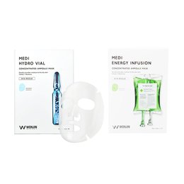 韩国 原辰（WONJIN）保湿修复舒缓面膜 组合装*8盒