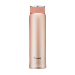日本 象印(Zojirushi) 直身真空不锈钢保温保冷杯  600ml  粉金色 SM-LB60