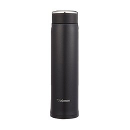 日本 象印(Zojirushi) 直身真空不锈钢保温保冷杯 600ml 哑黑色 SM-LB60