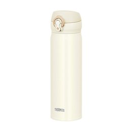 日本 膳魔师(Thermos)车载户外便携不锈钢男女保温杯 500ml JNL-504(奶油白)