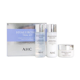 韩国 AHC 玻尿酸神仙水水乳（套装）中样