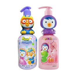 韩国 啵乐乐（Pororo）Petty贝蒂儿童洗护沐浴套装 组合装*2瓶