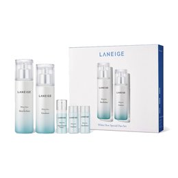 韩国 兰芝（LANEIGE）保湿控油臻白晶透水乳5件套（套装）