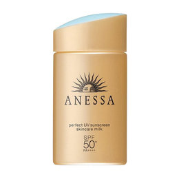 [微瑕疵]【直邮】日本 资生堂（SHISEIDO）安耐晒防晒乳SPF50+ 金瓶 60ml