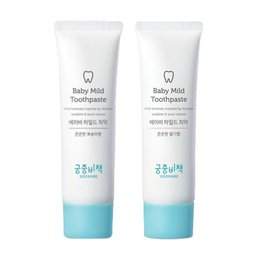 韩国 宫中秘策（Goongsecret）儿童口腔护理牙膏 组合装*2支