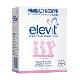 澳洲 爱乐维（Elevit ）孕妇综合维生素营养叶酸 100粒