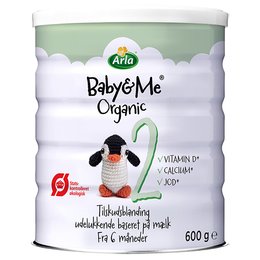 [破损] 丹麦 阿拉（ARLA）有机婴幼儿配方奶粉 2段 600g（新包装）