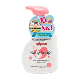 日本 贝亲（Pigeon）儿童二合一液体香皂 花香型 500ml