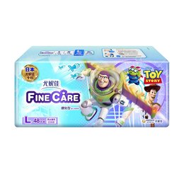 日本 尤妮佳（FineCare）腰贴型号婴儿纸尿裤 L48（9-14kg）