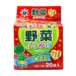 日本 和寓良品 小鸟游4种蔬菜口味拌饭料