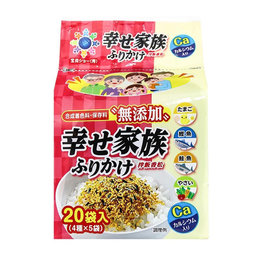 日本 和寓良品 小鸟游鱼蛋蔬菜4种口味拌饭料