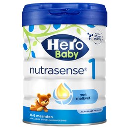 [破损] 荷兰 美素（Hero Baby）白金版婴幼儿奶粉1段 800g 0-6个月