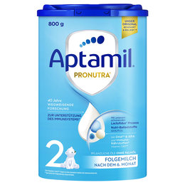 [破损] 德国 爱他美（Aptamil）婴儿配方奶粉易乐罐蓝罐 800g 2段（新版）
