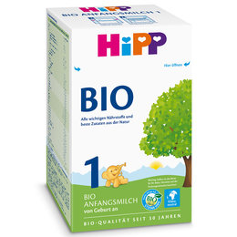 [破损] 德国 喜宝（HiPP）有机奶粉1段 600g，适合3-6个月（新版）
