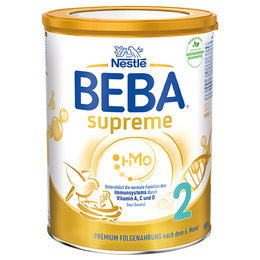 [破损] 德国 雀巢（BEBA）至尊版婴幼儿奶粉2段 800g（6-12个月）