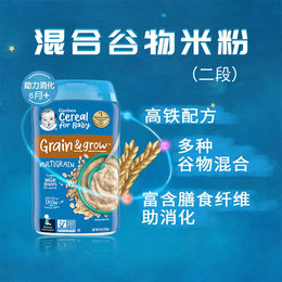 美国 嘉宝（Gerber）2段 混合谷物米粉 227g